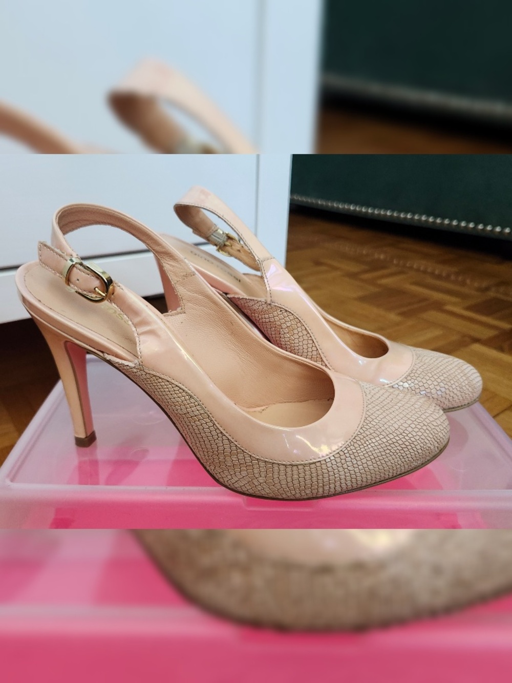Women's sling back heels - size 6